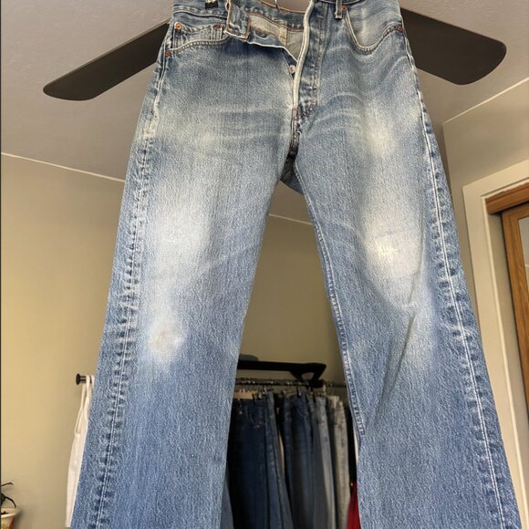 Vintage USA Levis 501 🔥 30/28 - Picture 8 of 16